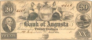 The Bank of Augusta - SOLD